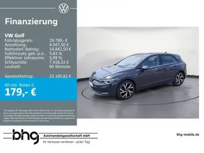 Gebraucht VW Golf VIII Style 150 PS (110 kW) 2024 Grau Limousine