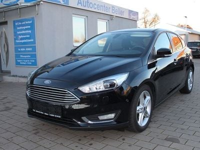 Schwarz Gebraucht 2018 Ford Focus Titanium Limousine | 11.999 € (Fairer Preis)