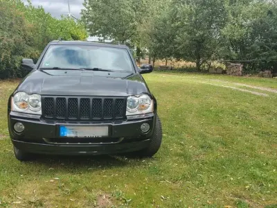 Gebraucht Jeep Grand Cherokee Overland 218 PS (160 kW) 2007 Schwarz SUV