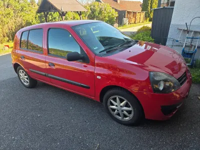 Usata Renault Clio II 2009 Rosso Utilitaria