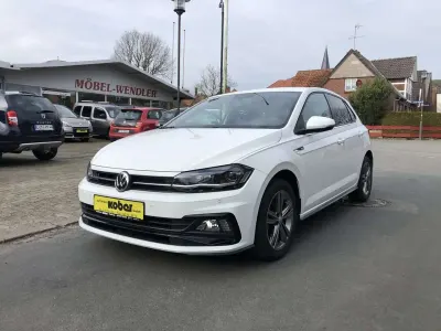 Gebraucht VW Polo R-line 95 PS (69 kW) 2018 Weiß metallic Kleinwagen
