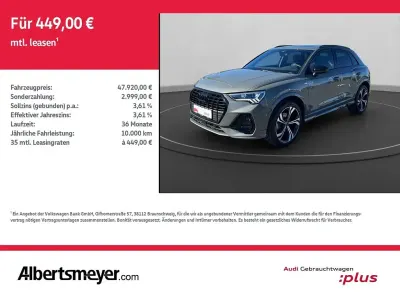 Usata Audi Q3 S-Line 150 CV (110 kW) 2025 Grigio SUV