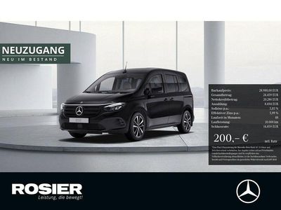 Gebraucht Mercedes EQT200 Progressive 89 kW (122 PS) 2024 Schwarz / loparitschwarz Van / Kleinbus