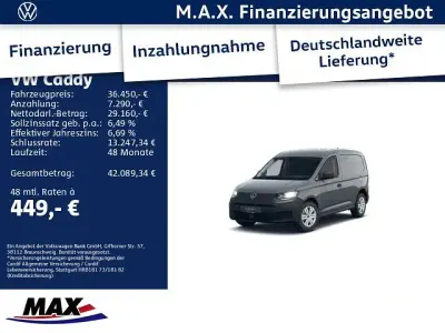 Neu VW Caddy 122 PS (89 kW) 2026 Grau Van / Kleinbus