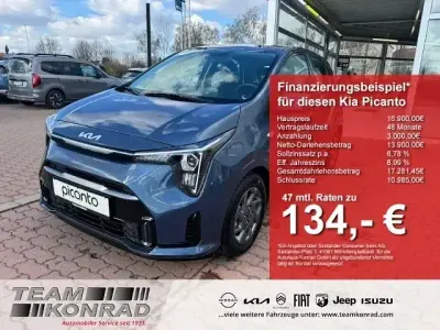 Neu Kia Picanto Vision 68 PS (50 kW) 2026 Blau ((eu3) smoke blue) Kleinwagen