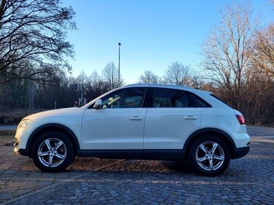 gebraucht Audi Q3 2.0 TDI quattro LEDER-NAVI-AHK-SHZ-nur 119 Tkm !!