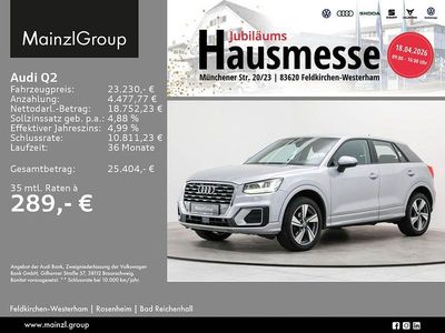 Gebraucht Audi Q2 Design 150 PS (110 kW) 2020 Florettsilber metallic (metallic) SUV