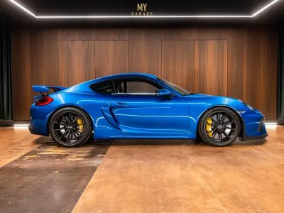 Occasion Porsche Cayman GT4 385 PK (283 kW) 2015 Blauw Coupé