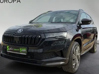 Second-hand Skoda Karoq SportLine 190 CP (139 kW) 2022 Negru SUV