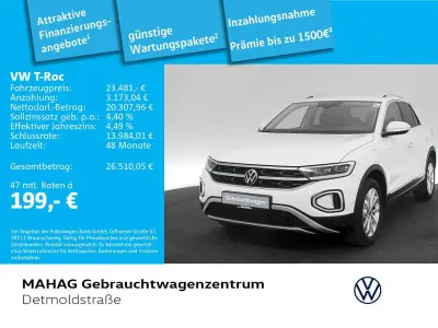 Gebraucht VW T-Roc Style 150 PS (110 kW) 2023 Weiß SUV
