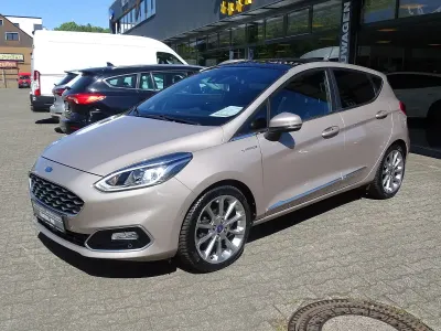 Gebraucht Ford Fiesta Vignale 101 PS (74 kW) 2017 Beige metallic Kleinwagen