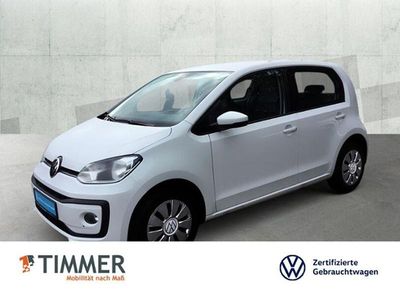 Weiß Gebraucht 2021 VW up! Move Kleinwagen | 11.940 € (Fairer Preis)
