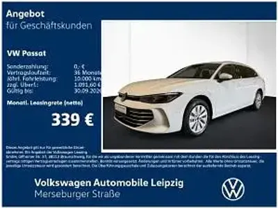 Neu VW Passat 150 PS (110 kW) 2026 Weiß (pure white) Kombi