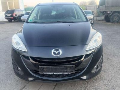 Gebraucht Mazda 5 Sendo 116 PS (85 kW) 2015 Onyxschwarz metallic Van / Kleinbus