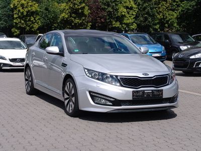 Gebraucht Kia Optima Spirit 136 PS (100 kW) 2013 Silber metallic Limousine
