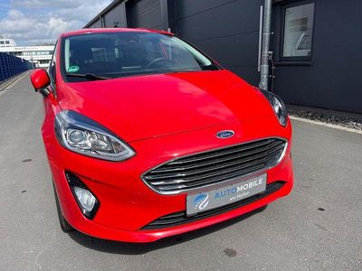 Gebraucht Ford Fiesta Titanium 101 PS (74 kW) 2017 Rot Limousine