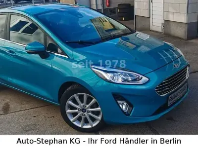 Usata Ford Fiesta Titanium 101 CV (74 kW) 2018 Blu Utilitaria