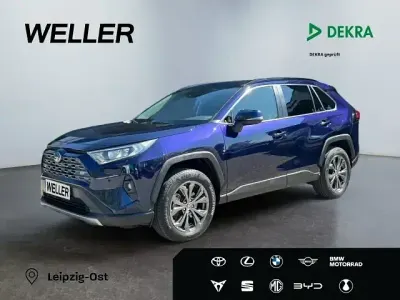 Gebraucht Toyota RAV4 Hybrid 218 PS (160 kW) 2025 Dark blue metallic SUV
