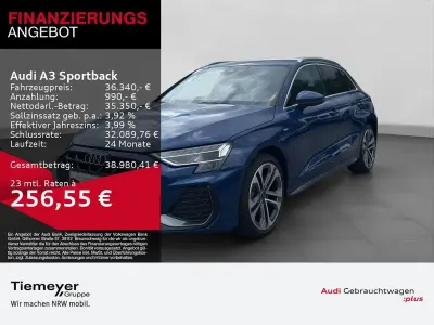 Gebraucht Audi A3 S-Line 204 PS (150 kW) 2025 Blau Limousine