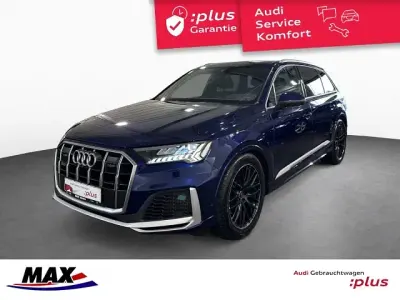 Gebraucht Audi SQ7 Ambiente 507 PS (372 kW) 2023 Navarrablau metallic SUV