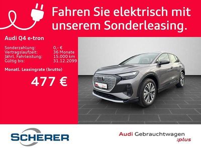 Gebraucht Audi Q4 e-tron Ambiente 150 kW (204 PS) 2021 Taifungrau metallic (metallic) SUV