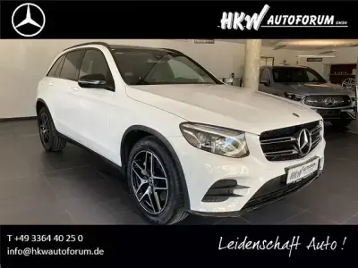 Gebraucht Mercedes GLC250 AMG 211 PS (155 kW) 2019 Weiß SUV
