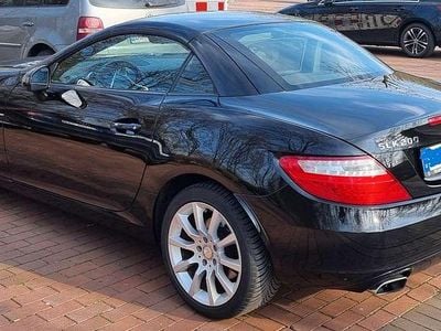 Gebraucht Mercedes SLK200 184 PS (135 kW) 2012 Schwarz Cabrio