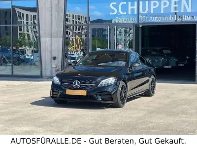 Gebraucht Mercedes C400 AMG line 333 PS (244 kW) 2018 Schwarz Coupé