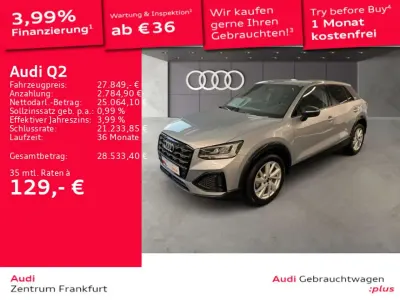 Gebraucht Audi Q2 Advanced Plus 116 PS (85 kW) 2025 Florettsilber metallic SUV