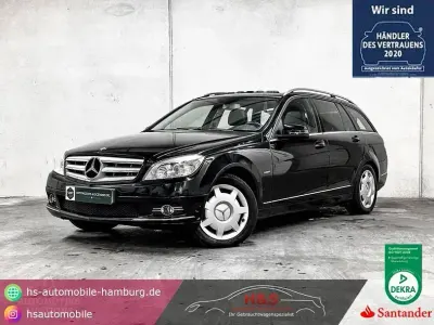 Gebraucht Mercedes C180 156 PS (114 kW) 2008 Obsidianschwarz  lack Kombi