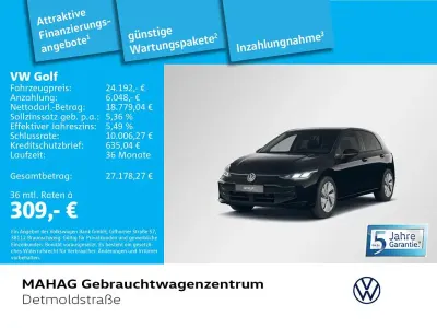 Neu VW Golf VIII Life 116 PS (85 kW) 2026 Grenadillschwarz metallic Limousine