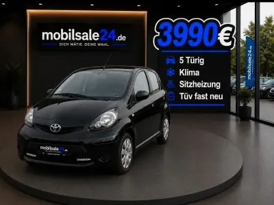 Gebraucht Toyota Aygo Cool 68 PS (50 kW) 2013 Schwarz Kleinwagen