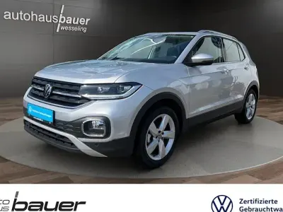 Gebraucht VW T-Cross Style 110 PS (80 kW) 2021 Reflexsilber SUV