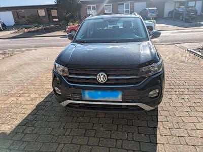 Gebraucht VW T-Cross 95 PS (69 kW) 2019 Schwarz SUV