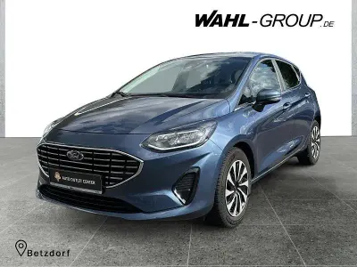 Gebraucht Ford Fiesta Titanium 125 PS (91 kW) 2023 Blau Kleinwagen