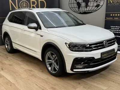 Gebraucht VW Tiguan Allspace R-line 150 PS (110 kW) 2021 Weiss SUV