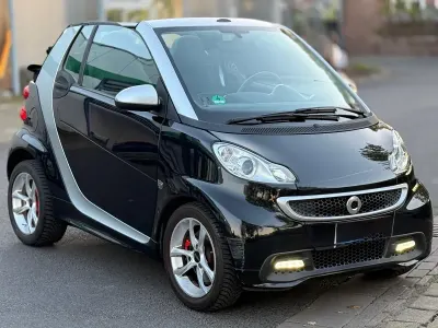 Begagnad Smart ForTwo Cabrio 71 HK (52 kW) 2014 Svart Cab