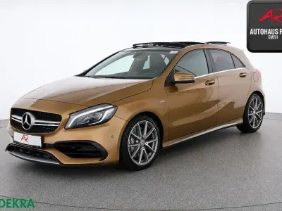 Gebraucht Mercedes A45 AMG AMG 381 PS (280 kW) 2017 Canyonbeige Kleinwagen