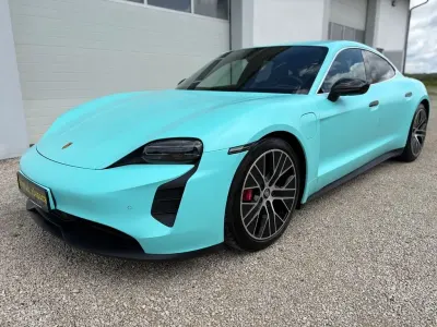 Gebraucht Porsche Taycan 4S Performance Package 419 kW (571 PS) 2020 Blau Limousine