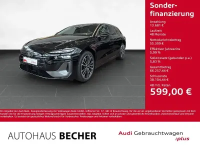 Brugt Audi A6 e-tron Performance 269 kW (367 HK) 2025 Sort Stationcar