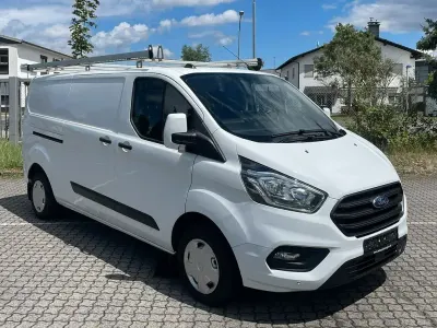 Gebraucht Ford Transit Custom 105 PS (77 kW) 2021 Weiß Van / Kleinbus