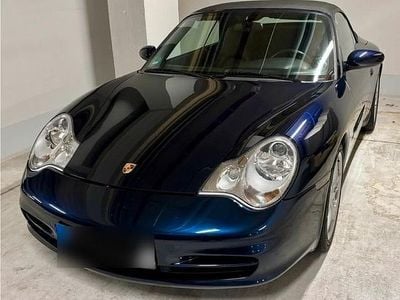 Second-hand Porsche 911 Carrera Cabriolet 320 CP (235 kW) 2003 Albastru Cabrio