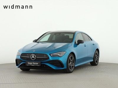 Metalliclack hyperblau Gebraucht 2024 Mercedes CLA200 Premium Coupé | 37.850 € (Fairer Preis)