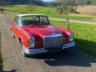 Gebraucht Mercedes 280 SE 160 PS (117 kW) 1969 Rot Coupé