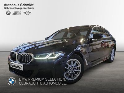 M carbonschwarz Gebraucht 2021 BMW 520 M Sport Limousine | 34.990 € (Fairer Preis)