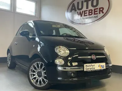 Second-hand Fiat 500C Lounge 69 CP (50 kW) 2012 Negru Cabrio