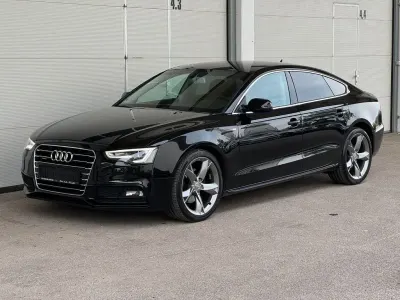 Gebraucht Audi A5 Sportback S-Line 190 PS (139 kW) 2016 Schwarz Kleinwagen