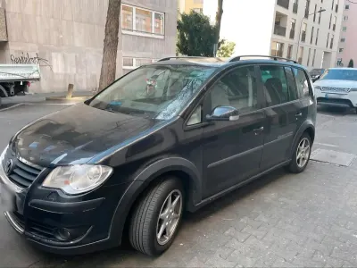 Gebraucht VW Touran Cross 140 PS (102 kW) 2007 Schwarz Van / Kleinbus