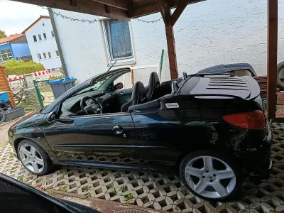 Gebraucht Peugeot 206 CC RC 109 PS (80 kW) 2006 Schwarz Cabrio