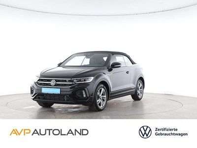 Gebraucht VW T-Roc Cabriolet R-line 150 PS (110 kW) 2025 Schwarz Cabrio